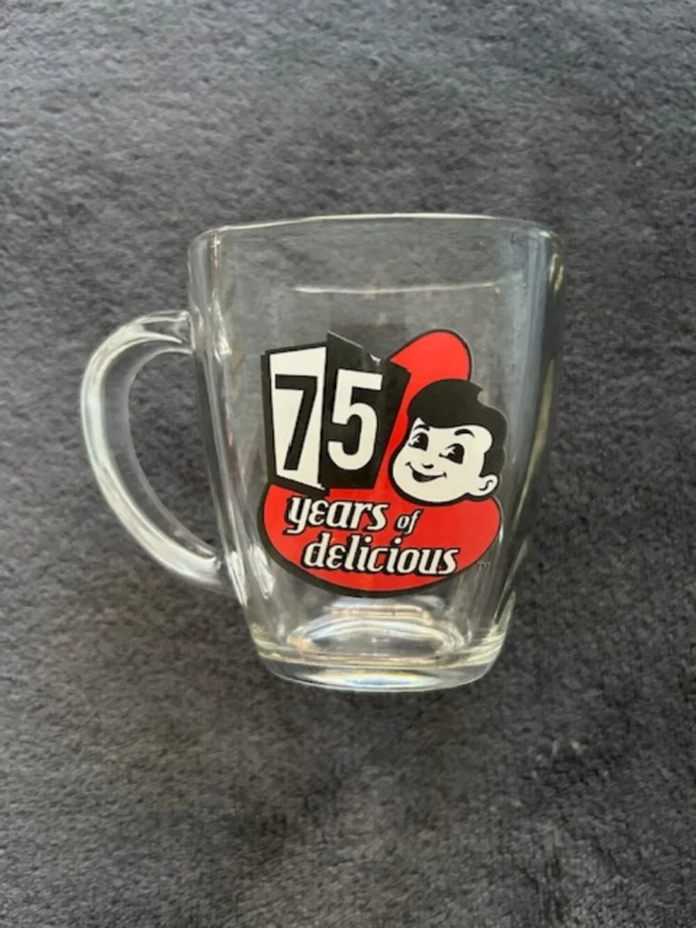 Bob's Big Boy 75 Years of Delicious Glass Mug
